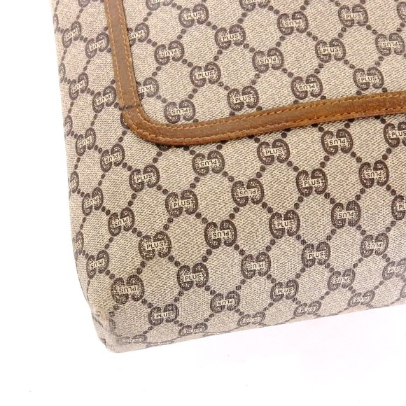 GUCCI PLUS Supreme Web GG Monogram tote Bag - Picture 5 of 11